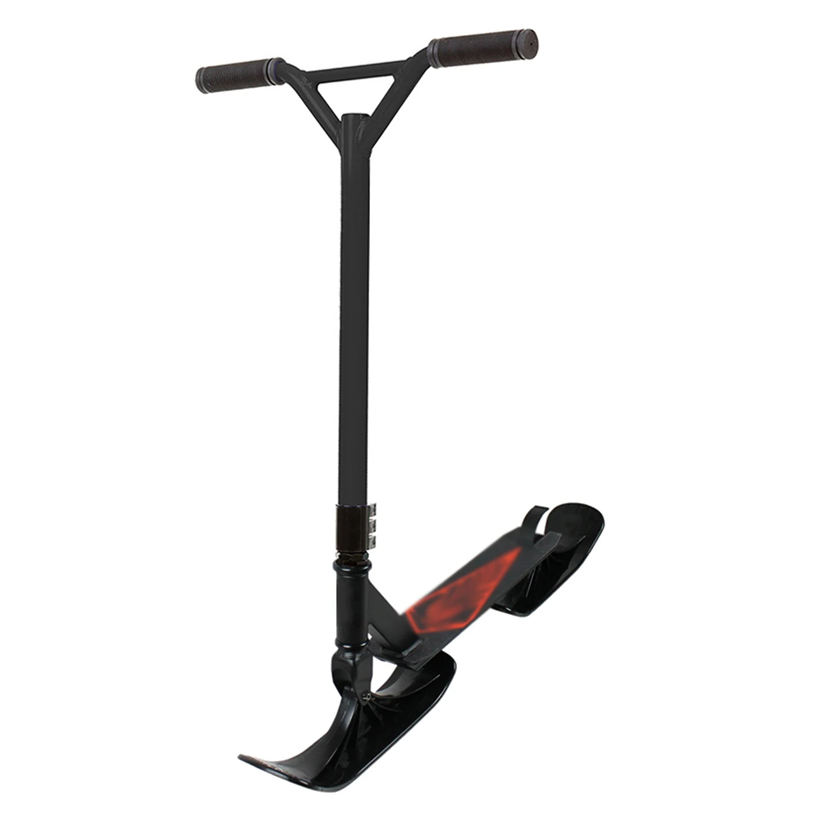 2Pcs Winter Snow Scooter Ski Sled Children's Dual-use Ski Two-in-one Scooter Two Wheels Riding Tyre Parts Sleigh Accessories