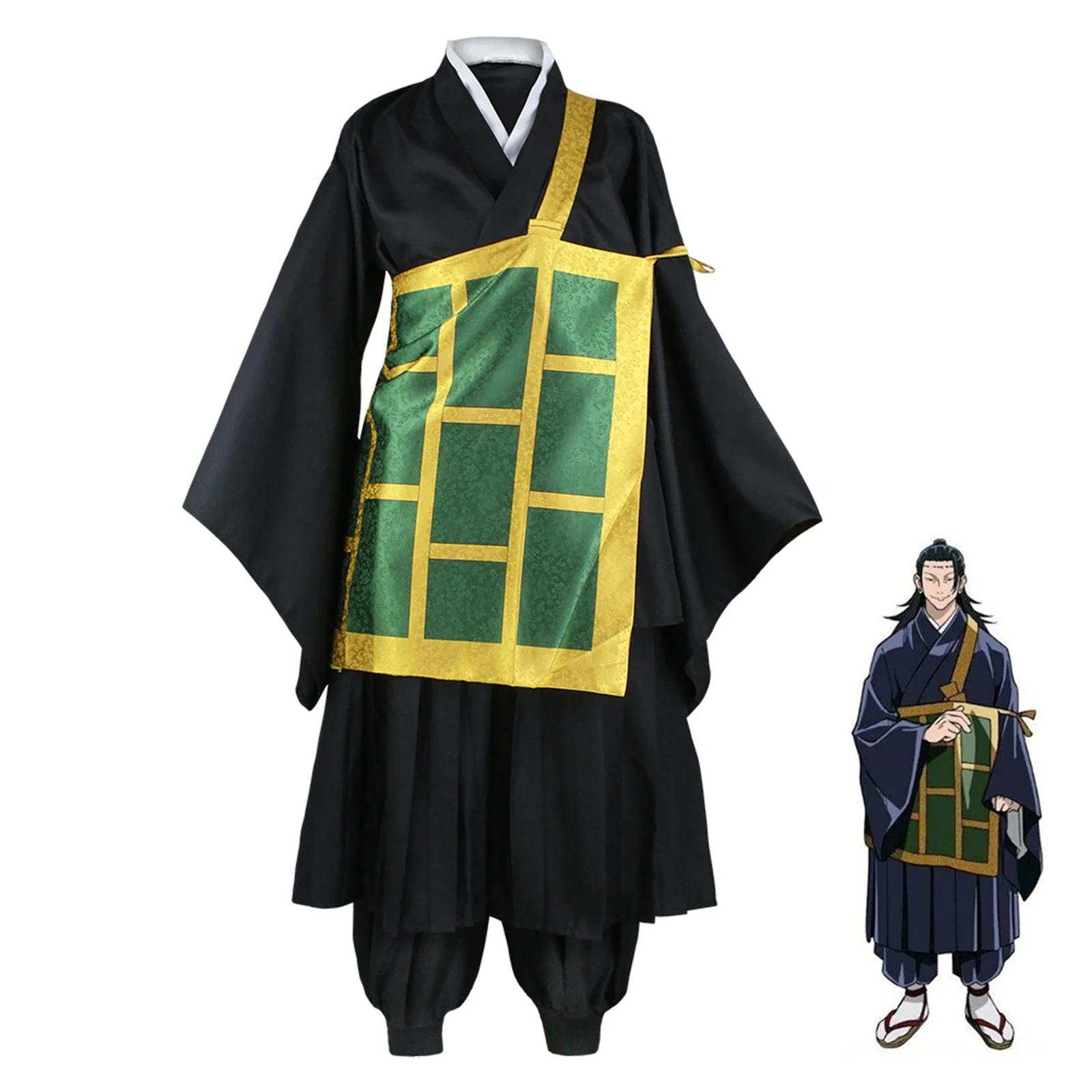 

Костюм для косплея гуру из аниме Geto Suguru, кимоно, наряд, японская униформа, Хэллоуин