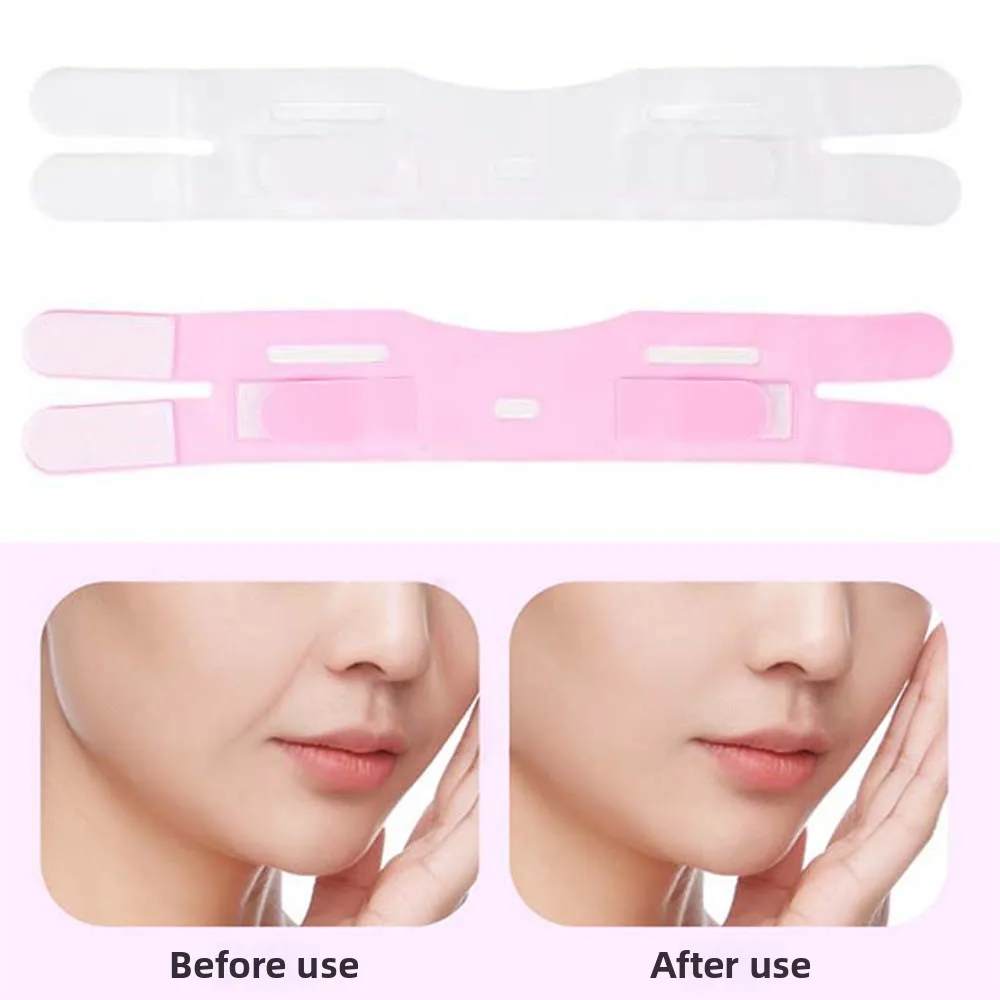 Silicone Face Strap Belt Mask Anti-Wrinkle Elasticity Lift Oval Mask Sculpting Beauty Face Slimming Strap V Face
