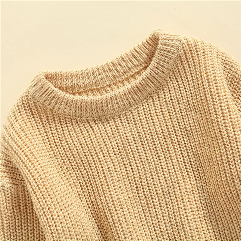 Newborn & Toddler Knitted Pullover Sweater 3