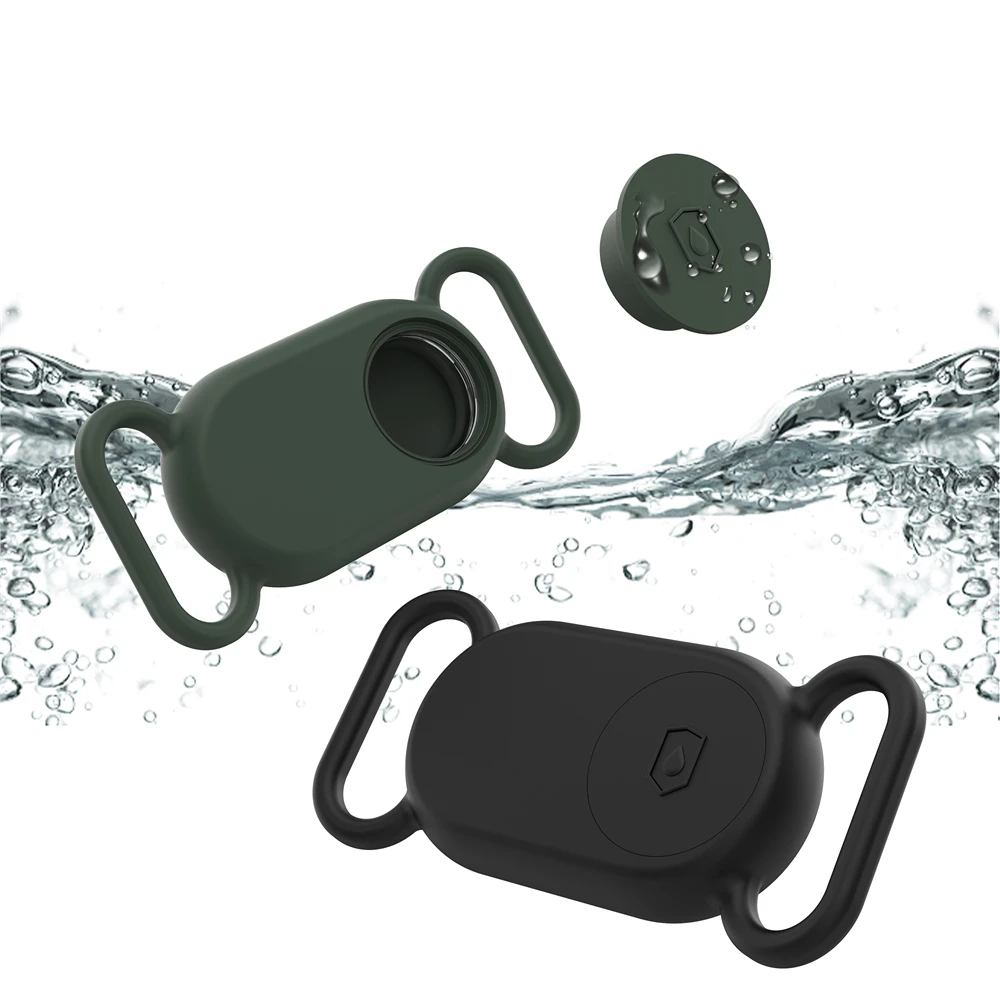 Per Samsung Galaxy Smart Tag 2 Custodia Protettiva Custodia In Silicone Spesso Custodia Nera