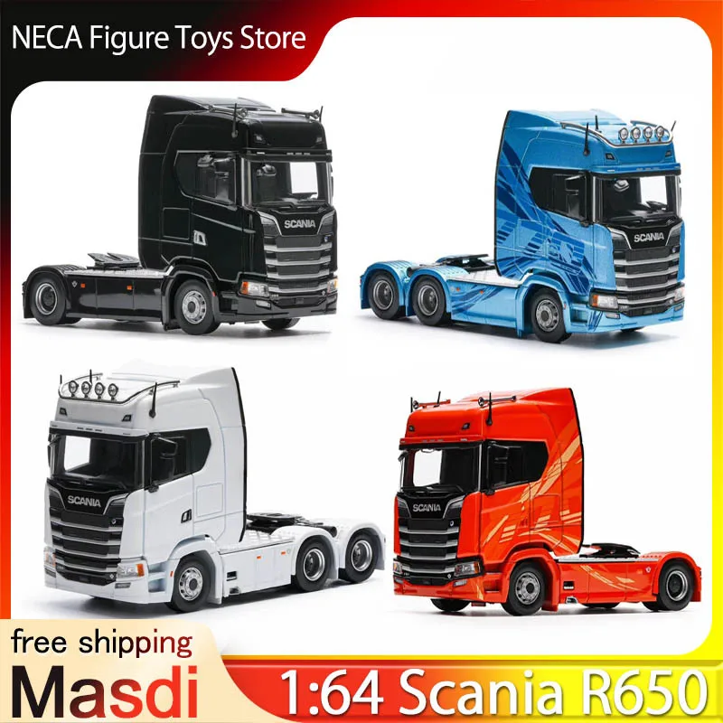 Masdi 1:64 Scania R650 Alloy Truck Head Model Construction Vehicle