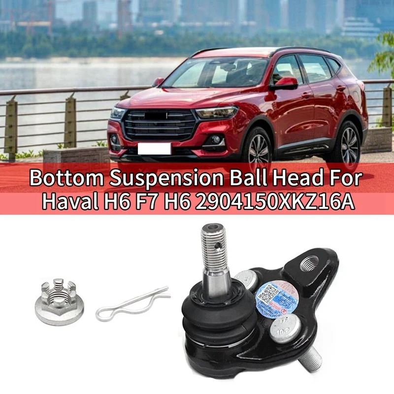 

Car Ball Joint Bottom Suspension Ball Head For Great Wall Haval H6 F7 H6 Sport H6 Coupe 2904150XKZ16A Black