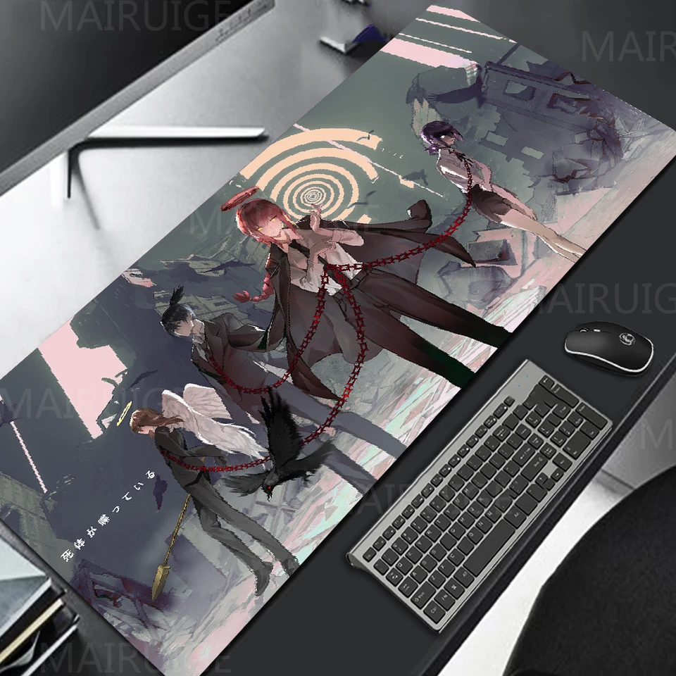 Chainsaw Man Mouse Pad Anime Mouse Mat Gamer Makima Gaming