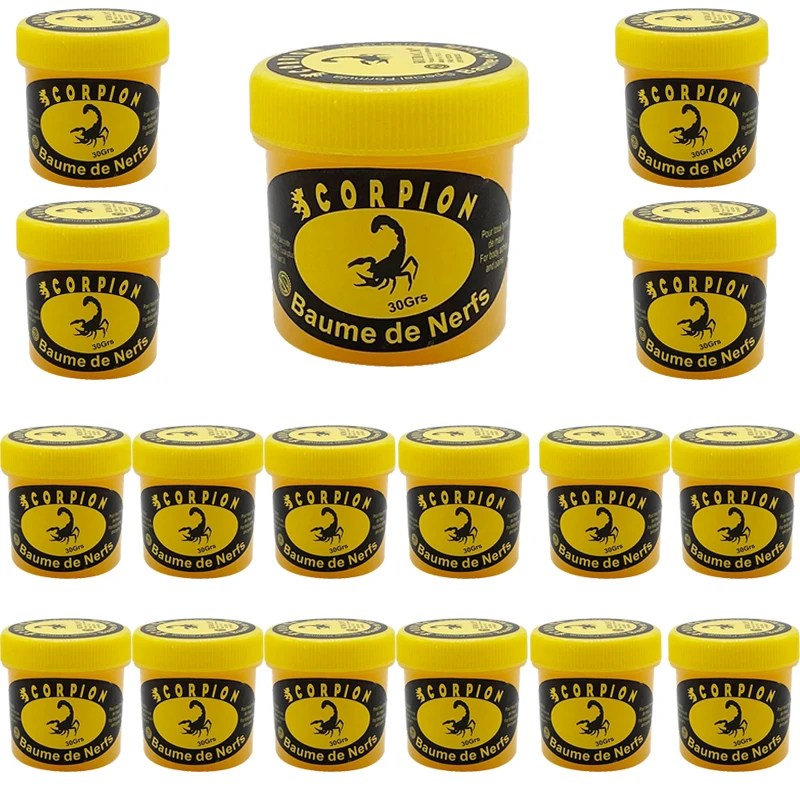 

1/5pcs Scorpion ointment for treating joint pain, knees, waist, back, and spine, relieving soreness and recovering from pain