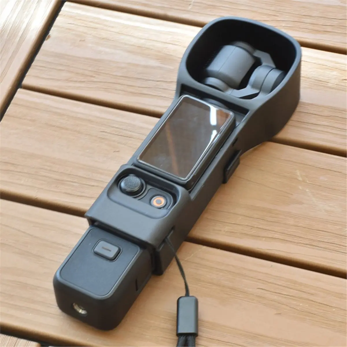 DJI 오즈모 포켓 3용 A10R 보호 케이스, 충격 방지 휴대용 쉘 커버, 미끄럼 방지 그립, 전체 바디 보호 기능