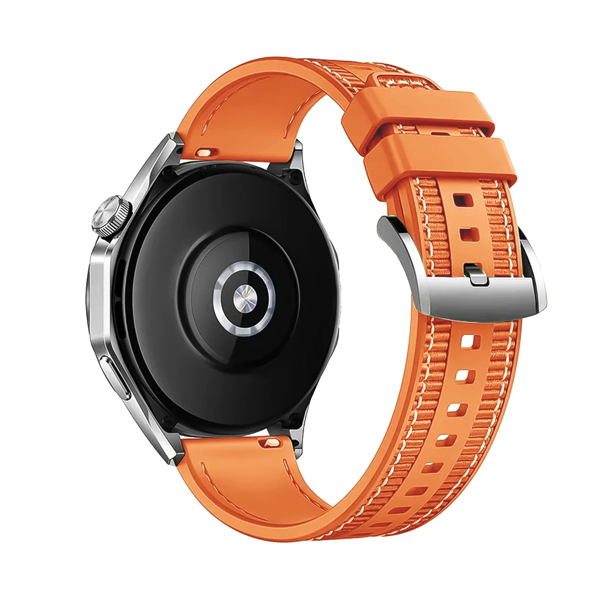 22mm Silicone-Woven Smartwatch Band - Universal Fit, Premium Quality Strap