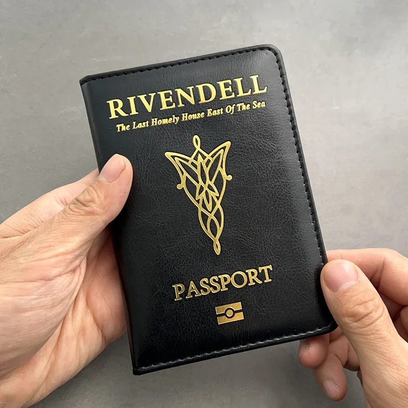 Passport Holder for Rivendell Anime Travel