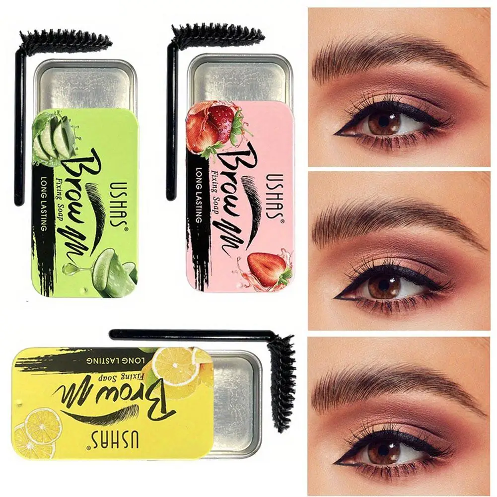 

Eyebrow Styling Cream Brow Gel With Brush Brow Waterproof Professional Wear Long Feathered Brow Lifting Styling Makeup D3R0