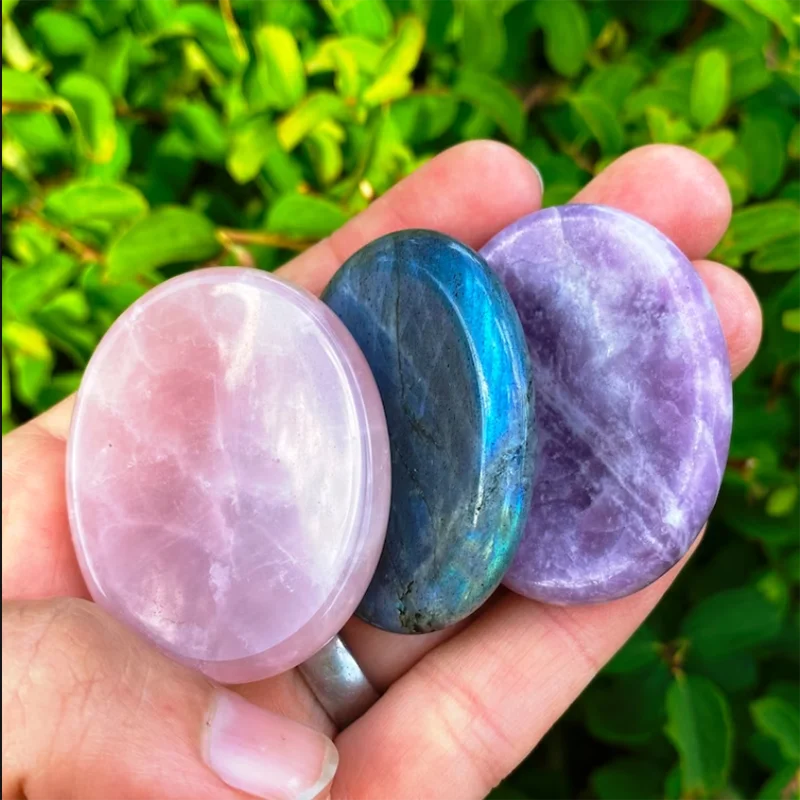 Crystal Massage Stones Worry Stones Crystals Natural Stone Thumb