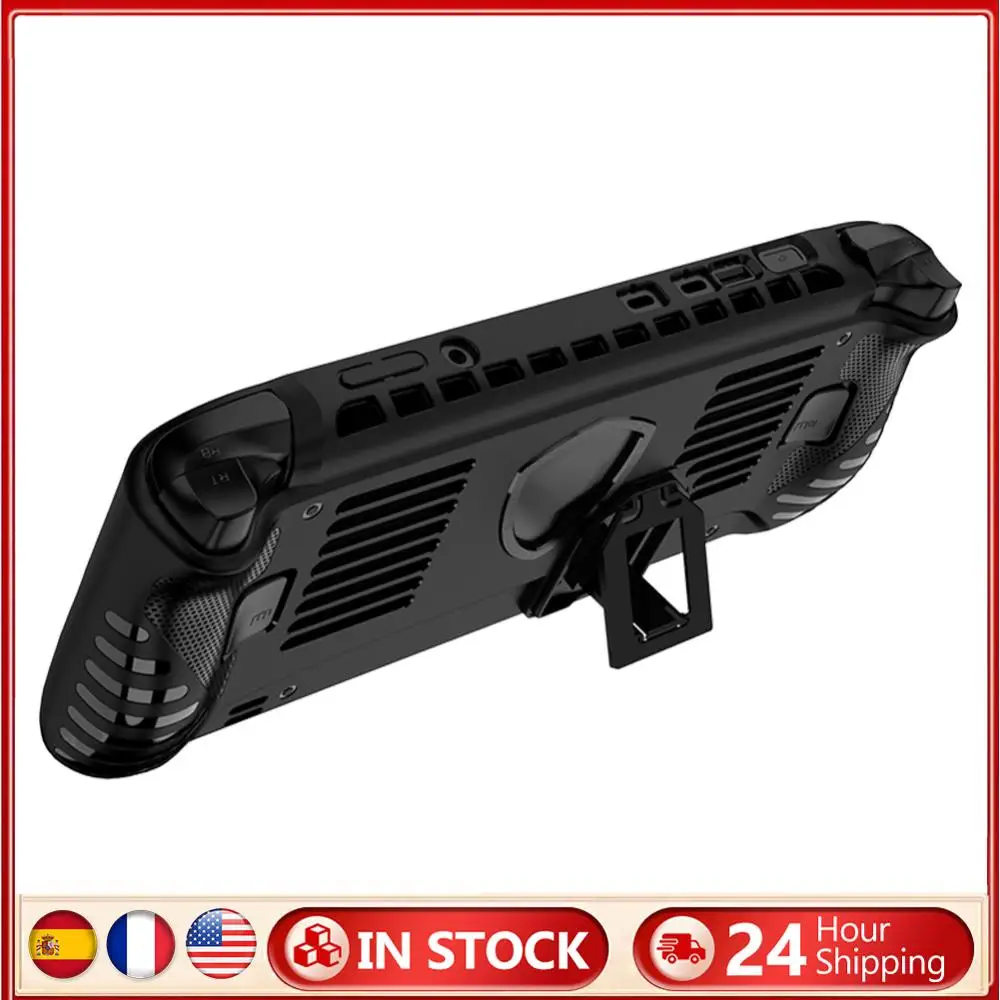 Soft Protective Cover for MSI Claw 8 AI+ 2025 TPU with Kickstand Protective Case Shockproof Soft Case Cover Anti-Scratch