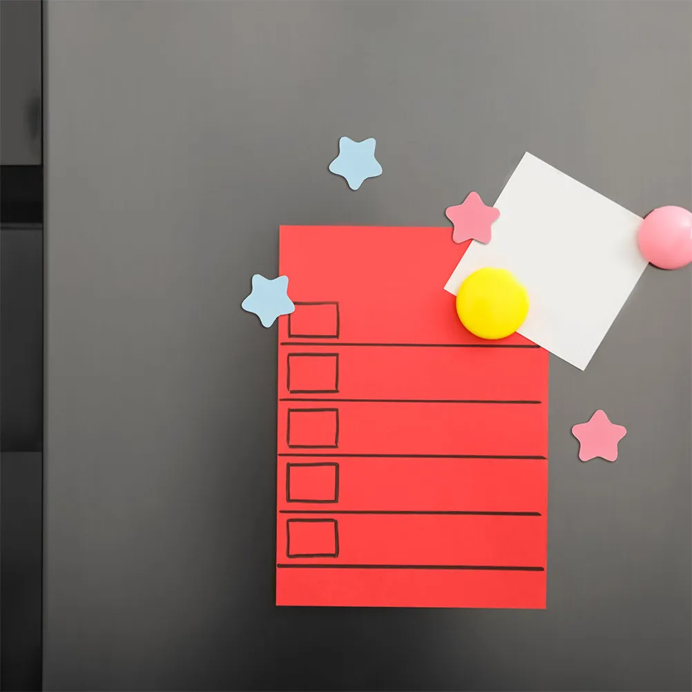 100Pcs 스티커 교실 사무실 홈 화이트보드 냉장고 사물함용 생생한 컬러 보상 차트 자석