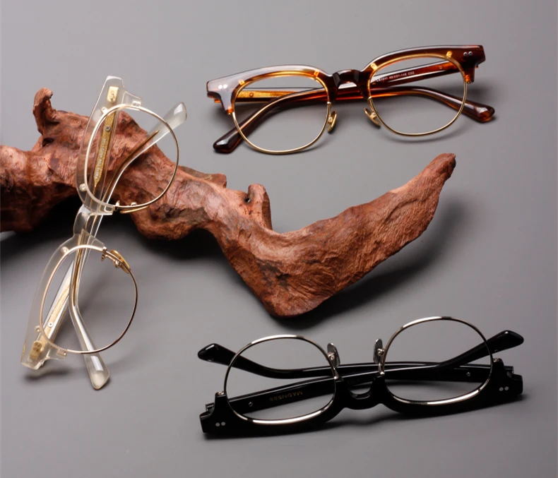 Black-Silver Eyeglasses