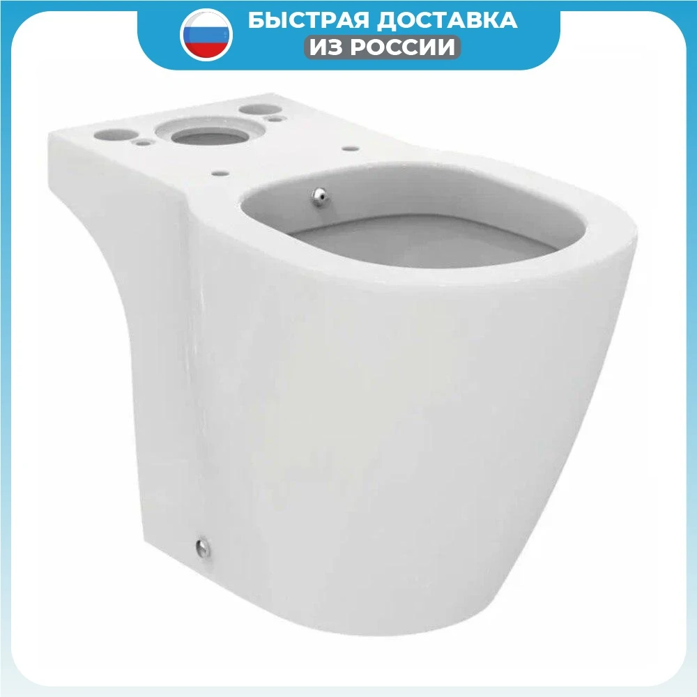 Напольный унитаз с функцией биде Ideal Standard CONNECT E781801 евробелый |