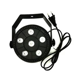 Compact LED Par Light RGBW for Events and Celebrations (Black)