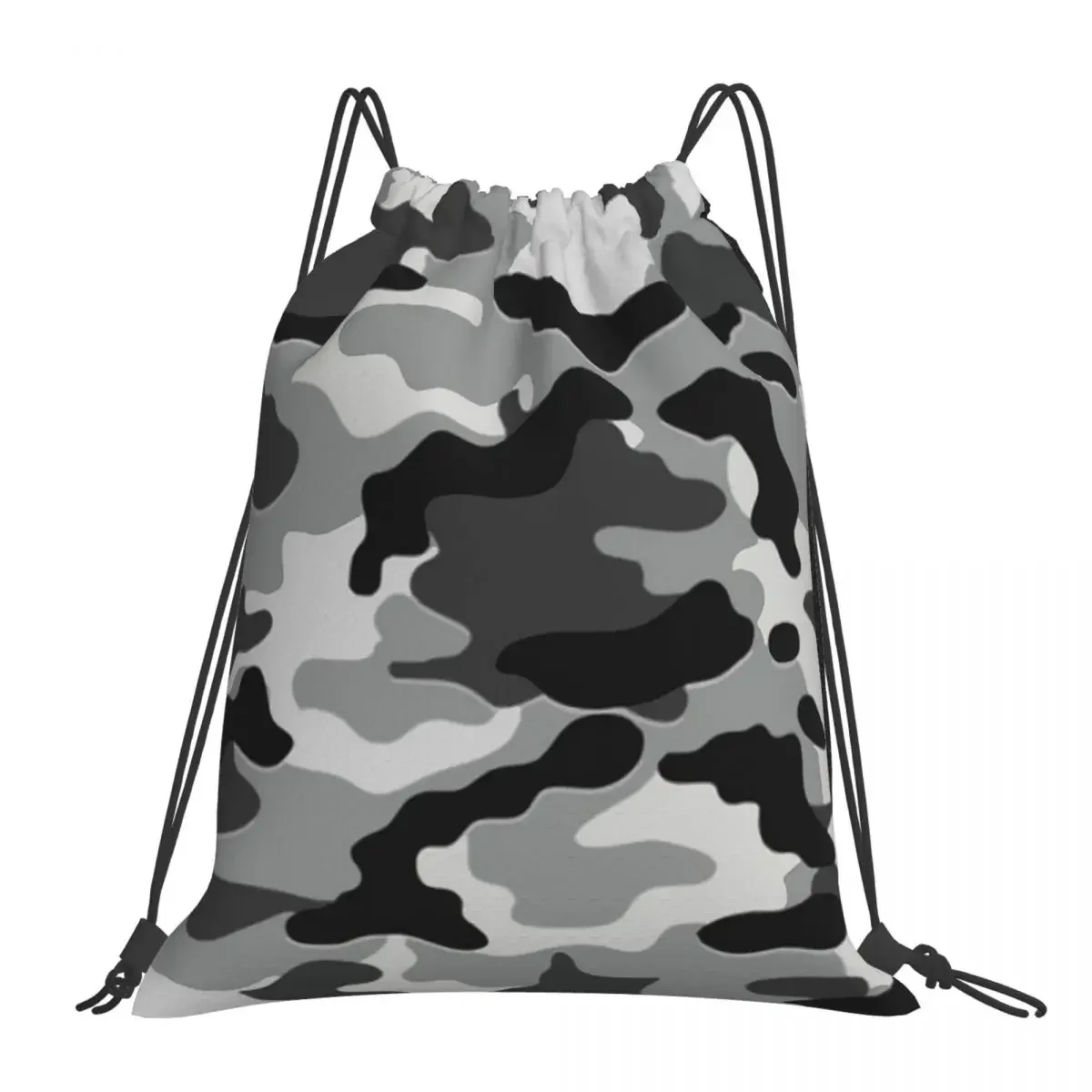 

Camouflage Backpacks Multi-function Portable Drawstring Bags Drawstring Bundle Pocket Storage Bag BookBag For Travel School