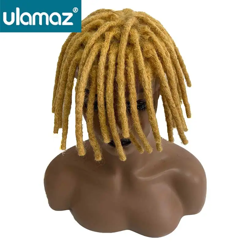 Dreadlocks Wig Man Full Lace Toupee 8