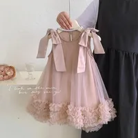 Prinzessin Kleid Ärmlos mit Schleife