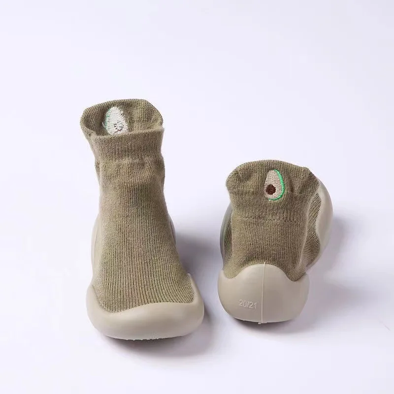 2024 Baby Socks Shoes Infant Color Matching Cute Kids Boys Shoes Soft Soled Child Floor Socks Shoes Toddler Girls First Walkers 5