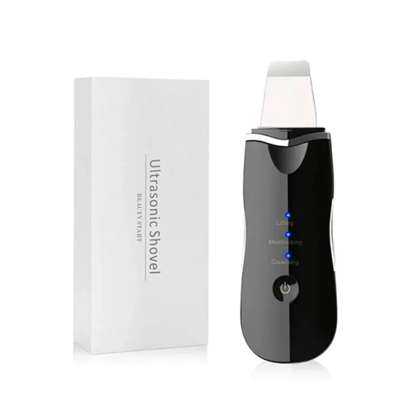 Ultrasonic Face Cleaning Skin Scrubber Facial Cleaner Skin Peeling Blackhead Removal Pore Cleaner Face Scrubber