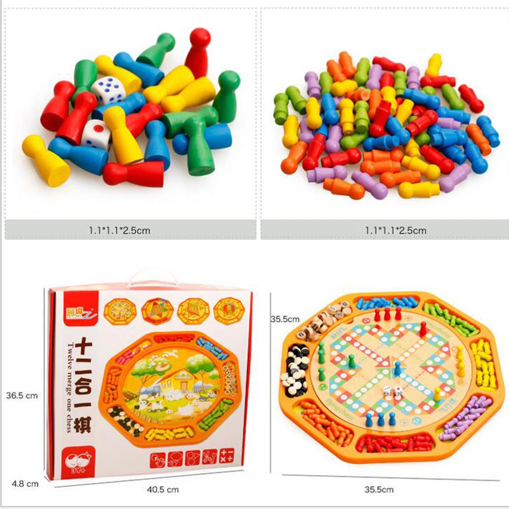 Chinese Checker Game Flying Chess Cute Pet Cognitive Ability for Kids Chinese Checker Game Flying Chess Cute Pet Cognitive Ability for Kids