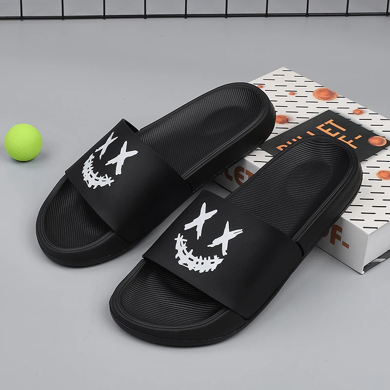 Fashion Men Slippers EVA Soft Sandals Men outdoor Home Flip Flops Slides Non-slip Summer Male Beach Sandals Platform Shoes