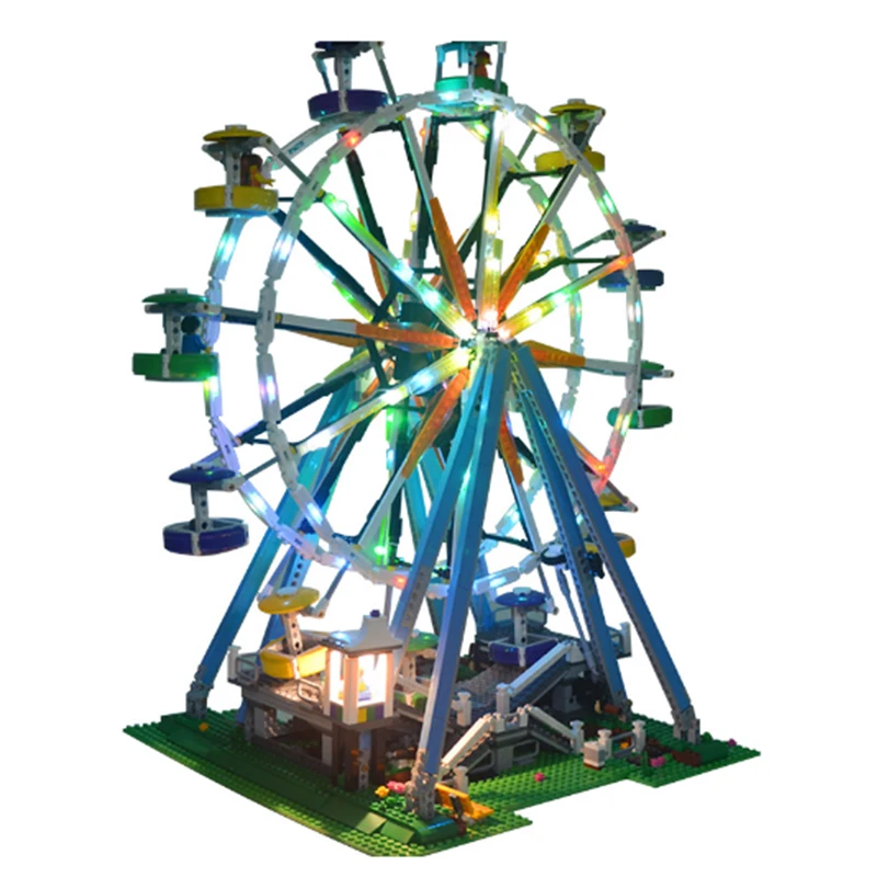 Детский конструктор с мотором и светодиодной подсветкой |