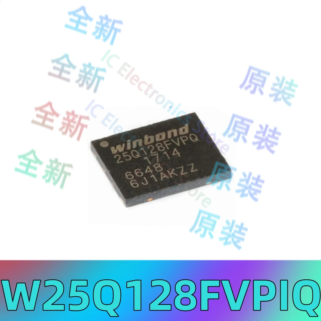 

Оригинальный оригинальный экран W25Q128FVPIQ, печатная фотовспышка 25Q128FVPQ