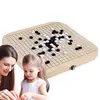 Go Game Set Chinese Weiqi Go Game Board Folding Table Go Chess Set Toy Go Game Wood Go Game Portable Board Game Chess Pieces Che 2