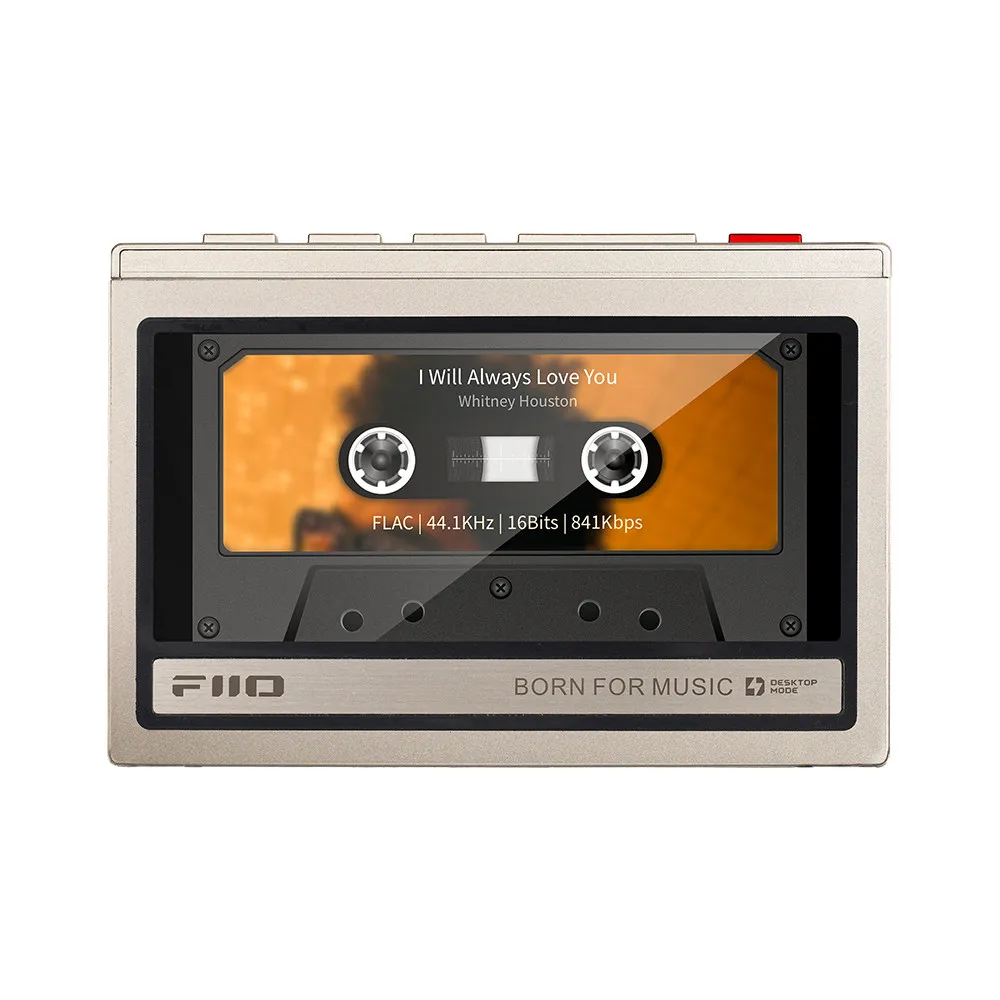 FiiO SK-M21C FiiO M21 안드로이드 무손실 HiFi 음악 플레이어용 레트로 카세트 보호 케이스 자기 충격 방지 커버