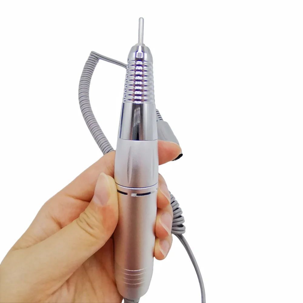 Nail Drill Pen 35K Dental Micromotor Polishing Handpiece For STRONG 210 90 204 207 Electric Manicure Machine High Quality Handle 6