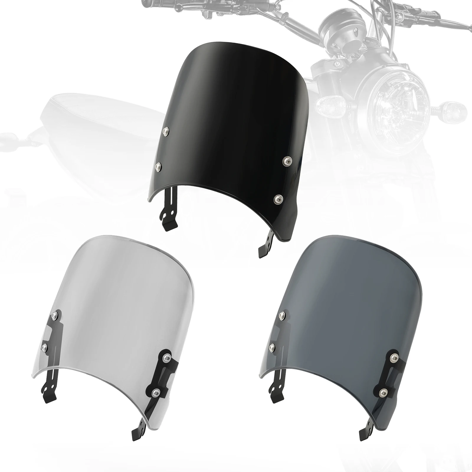 Parabrezza Topteng Adatto Per Ducati Scrambler 800 400 2015-2022