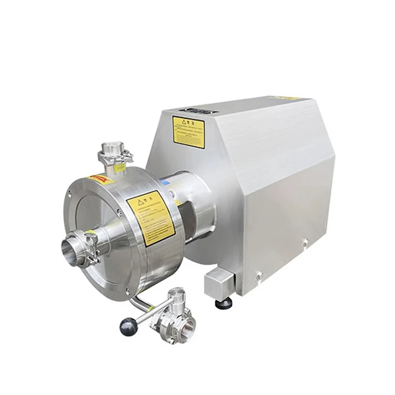 high pressure gas liquid pump air bubble generator ozone water mixing pump SRH-1-60 Electric High Shear Emulsification Pump Stainless Steel Single-Stage High-Speed Homogeneous Mixing Shearing Pumps 1.5KW