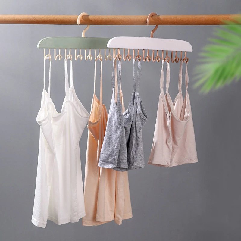 Non Marking Anti Slip Scarf Camisole Special Hanger Multi Hanging Storage Hanger Wardrobe Closet Storage Hanger 2