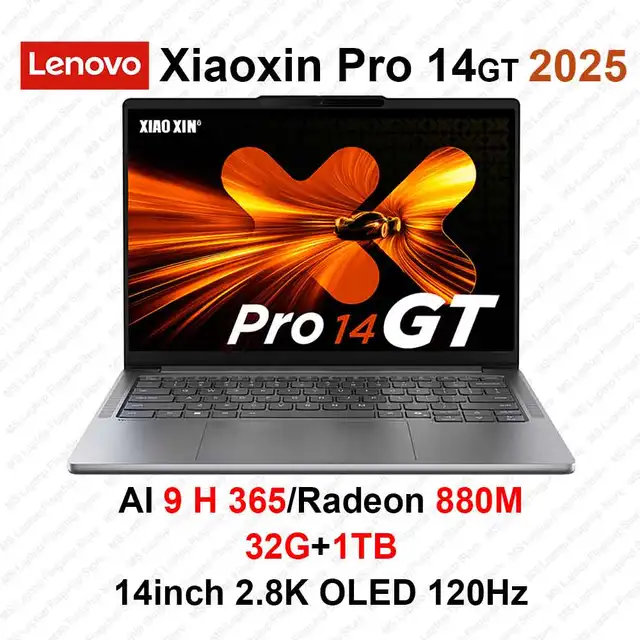 2025 New】Lenovo Xiaoxin Pro 14 GT AI7-350/860M AI9-365/880M 32G+