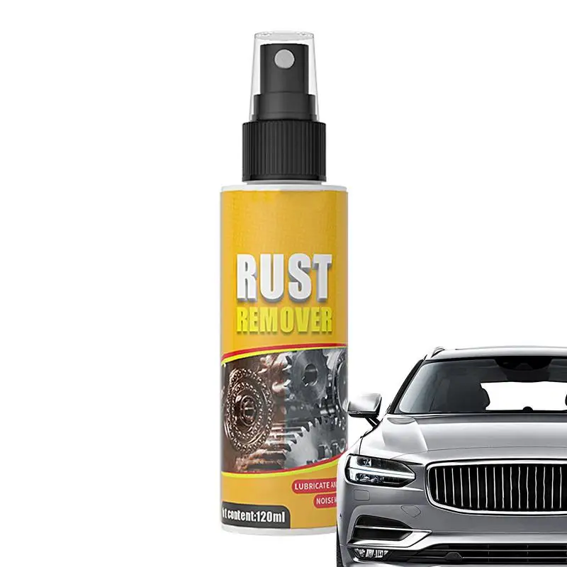 

Car Rust Remover Spray Iron Powder Remover Rust Converter Spray High Concentration Car Cleaning Maintenance Tool For Automobile