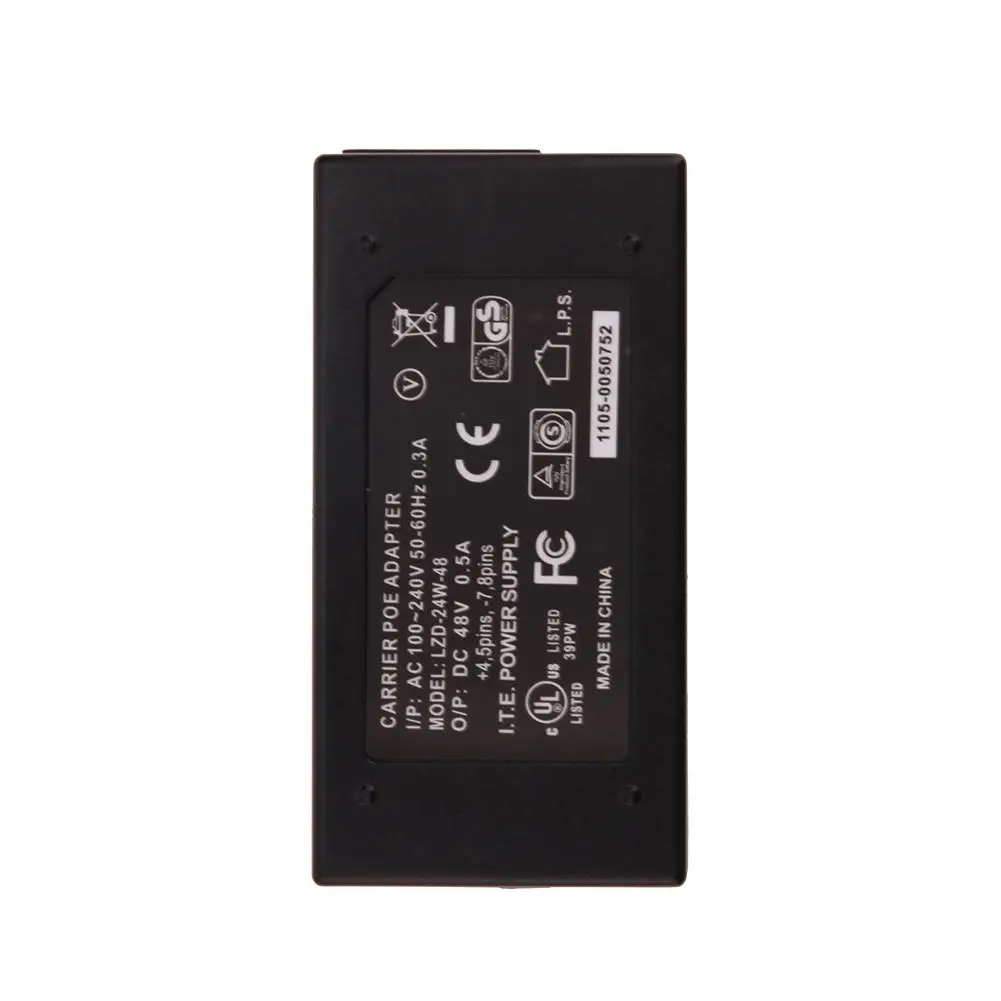 24V/48V 0.5A Desktop POE Power Injector Ethernet Adapter Surveillance CCTV IP Camera Supply poe power supply adapter poe power supply