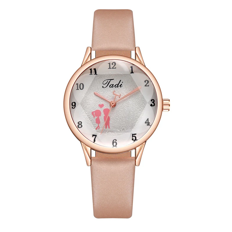

Couple Love Fashion Women's Watch Casual Leather Belt Simple Small Dial Quartz Clock Dress Watches Reloj Mujer Zegarek Damski