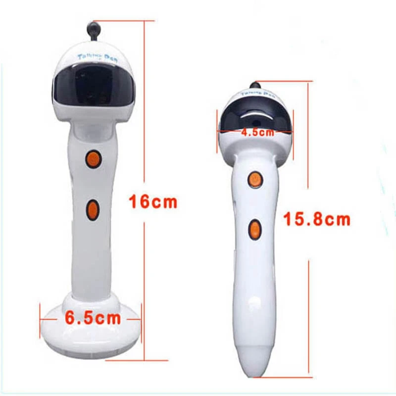 어린이 디지털 독서 펜, 스페인어, 프랑스어, 아랍어, 한국어, 영어, 중국어, 8G, 읽기 지지대 배우기, 6 개 언어