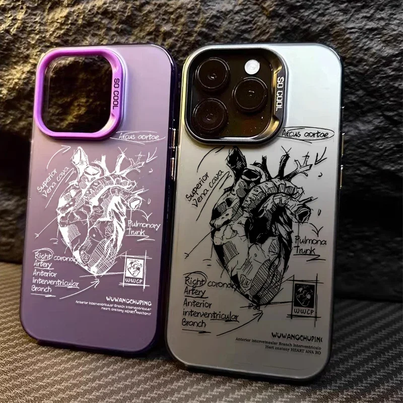 Stylish Heart Design PC Case with Enhanced Protection