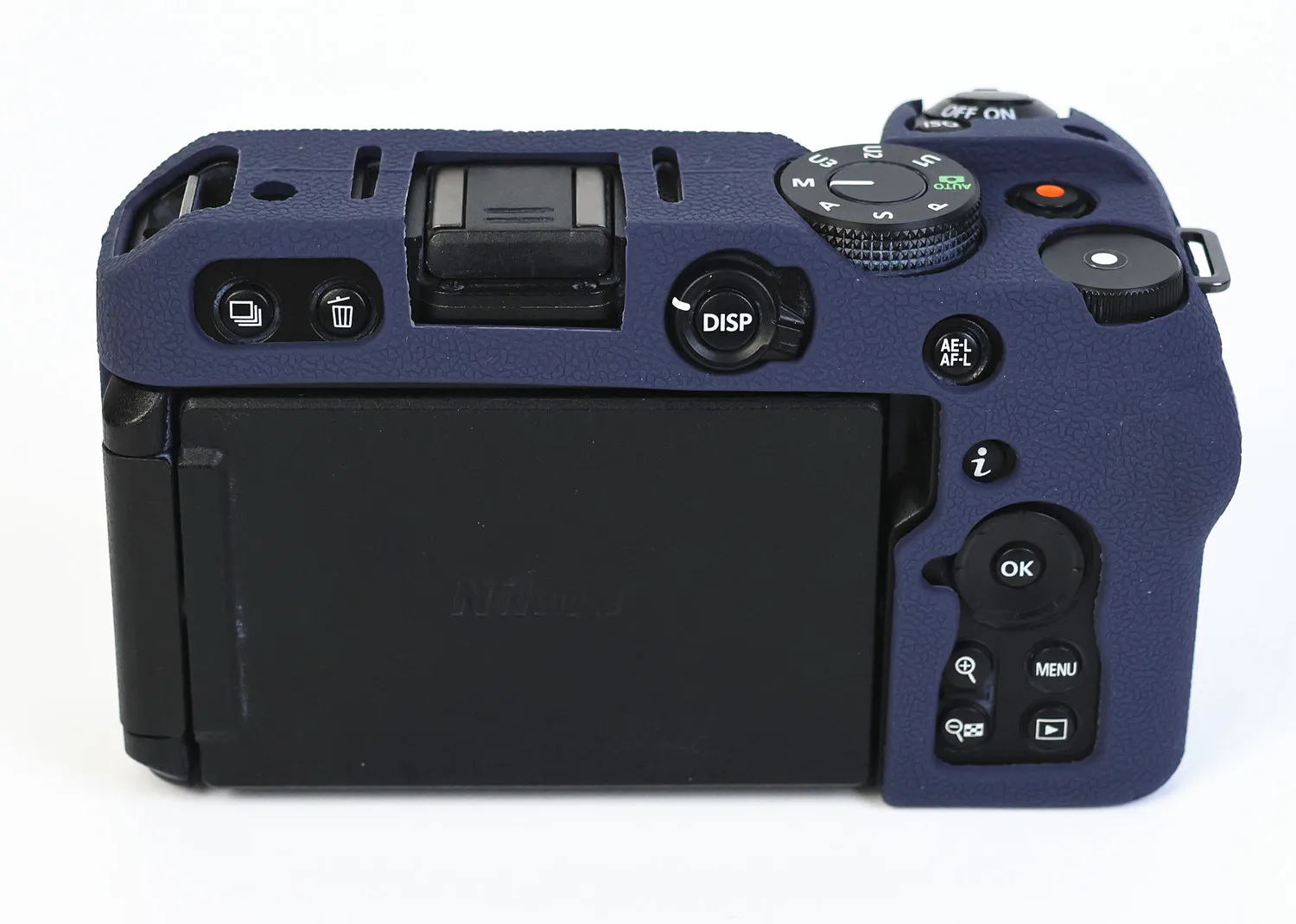 Nikon Z30 실리콘 갑옷 스킨 케이스 보호용 바디 커버 미끄럼 방지 질감 디자인 미러리스 카메라 가방