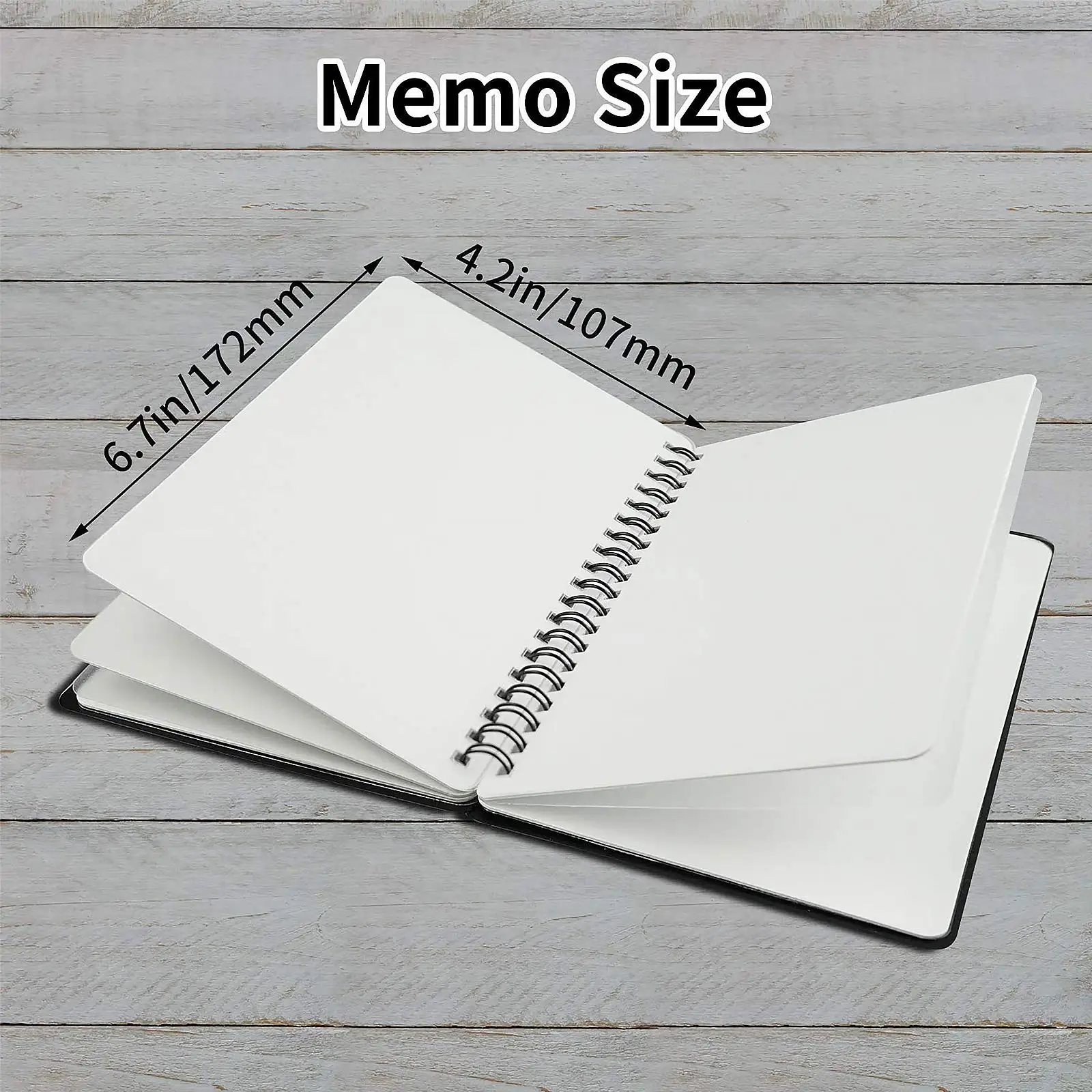 A6Reusable Whiteboard Notebook Erasable Meeting Notebook Dry Erase White Board Pen Erasing Cloth forMeeting Business Office Home