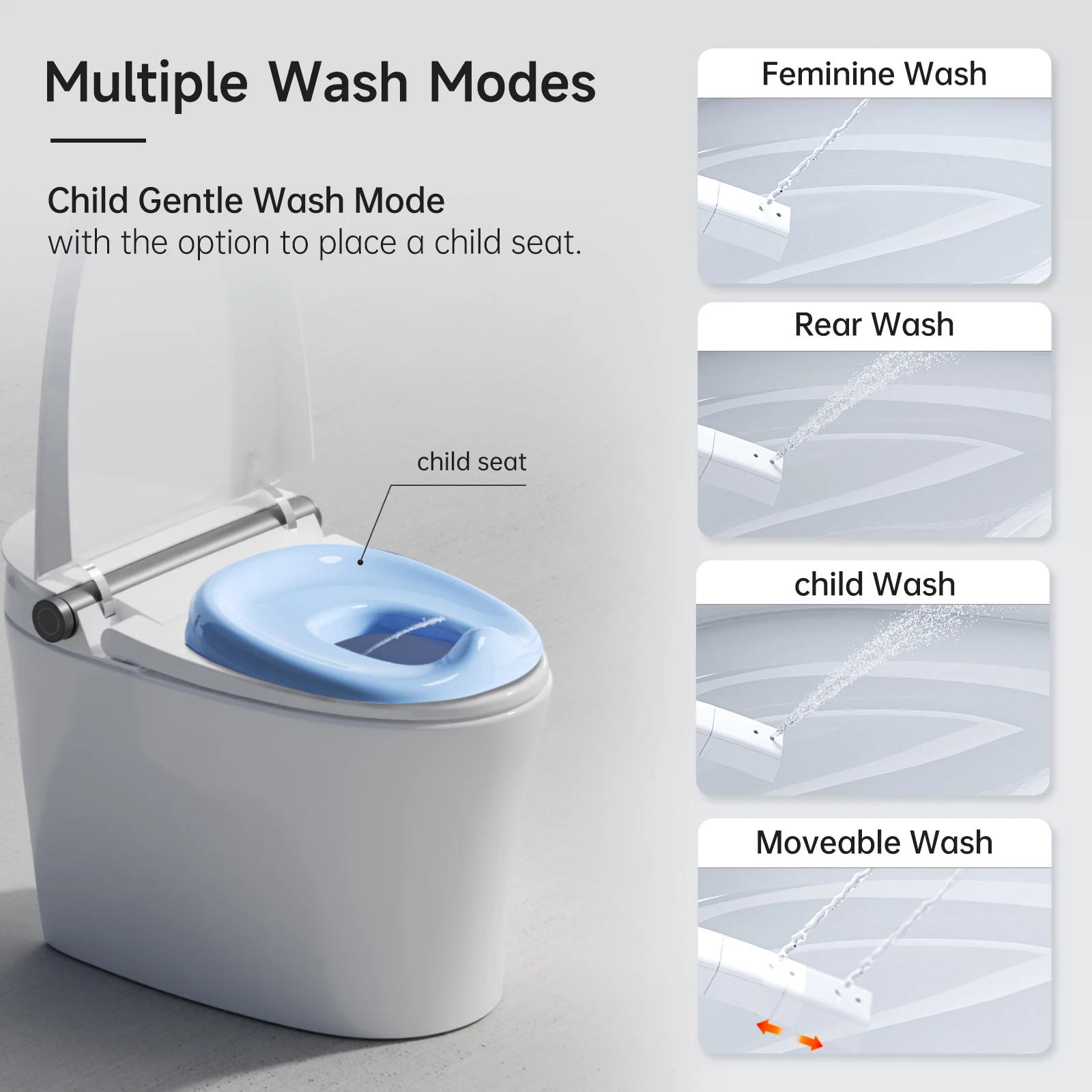 Intelligent Smart Bidet Toilet 5