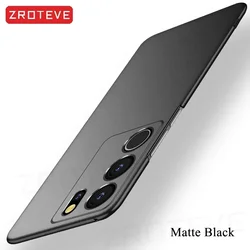 Ultra Slim Hard PC Matte Cover - ZROTEVE Protective Case for Vivo V30 (Matte Black)