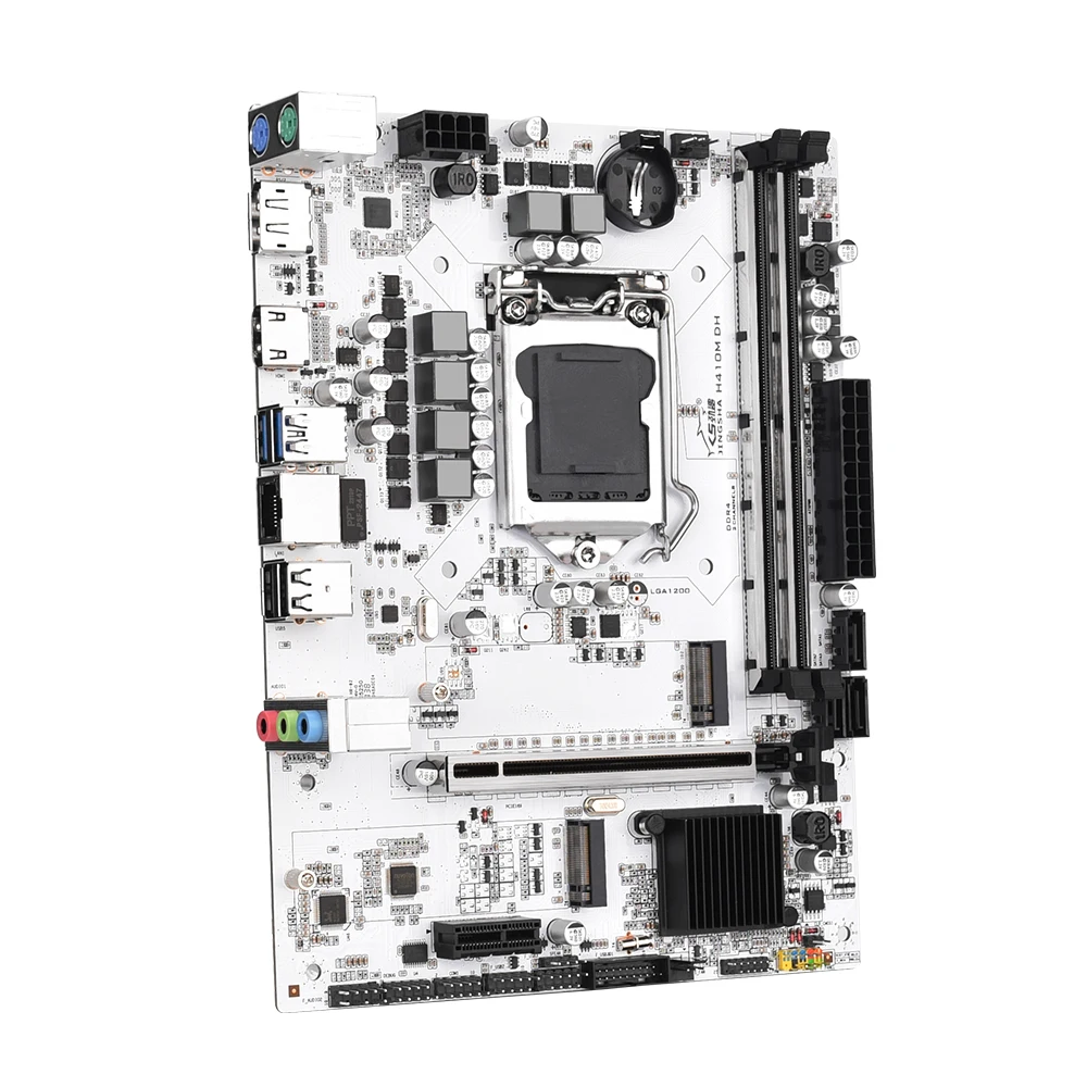 BIOSTAR H410M＋Intel CORE i3-10100F Biostar H410M Micro ATX DDR4 Motherboard, Intel H410 Single