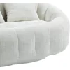Bean bag sofa, , giant chair, round lazy sofa with wide backrest for living room, reading room, bedroom 5
