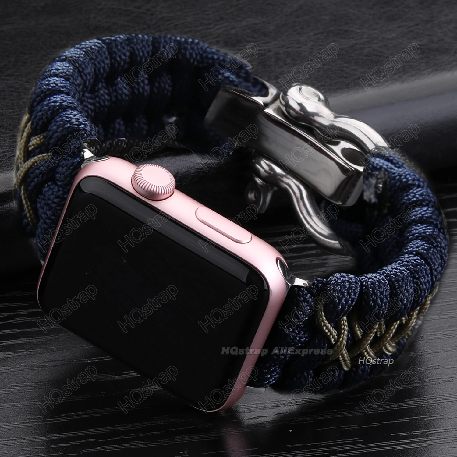 Braided Nylon Adjustable Buckle Strap