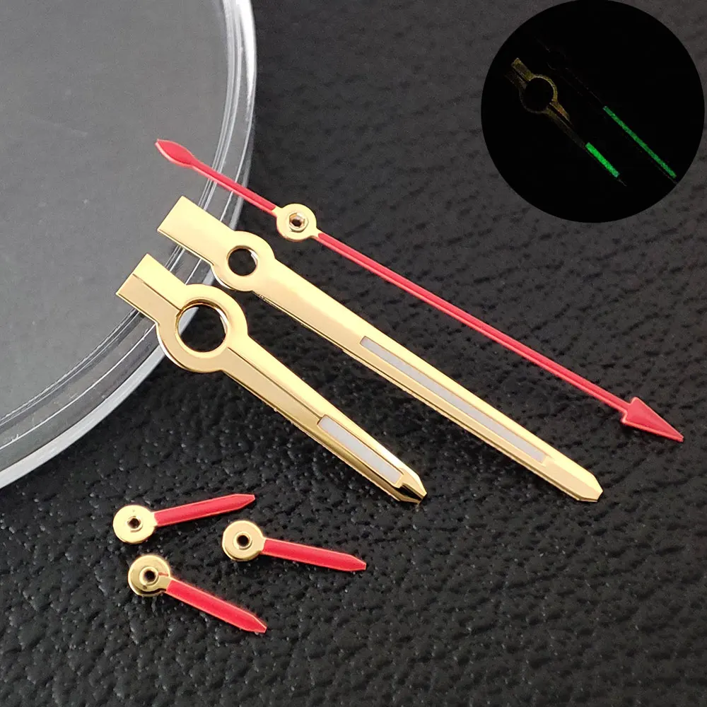 Watch Accessories VK63 hands Watch Hands Luminous Rainbow Hands Dial
