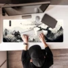 Landscape ink painting Mouse Pad Desk Pad Mouse Mat Game Mouse pad Gift Mouse Pad Anti-Slip Rubber Base Extended Keyboard Pad 3