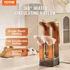 Detachable 4 Tubes Shoe Dryer, Portable Boot Dryer with Timer, Boot Warmers/Dryers with Heat Blower & ABS+PP for Snow Boots 2